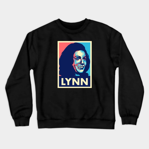 loretta lynn Crewneck Sweatshirt by guilhermedamatta